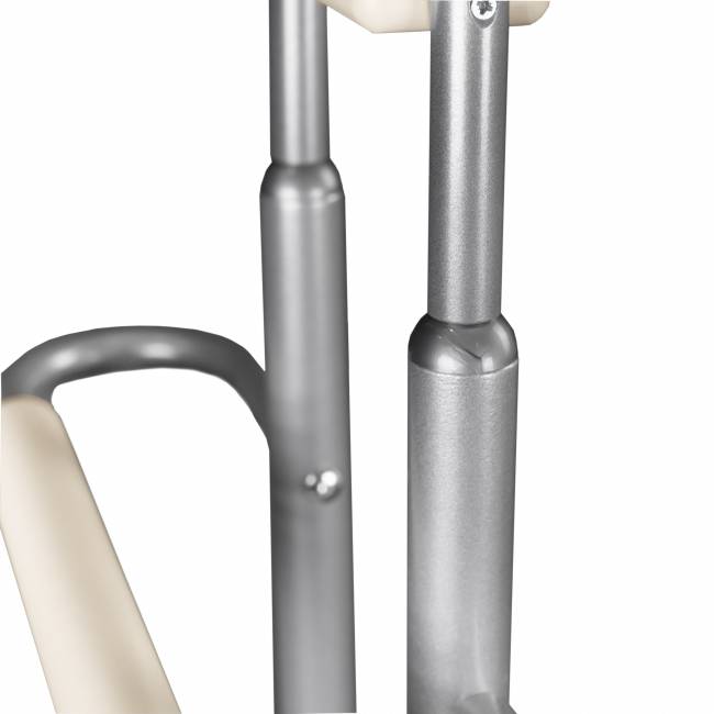 Вешалка костюмная ГАЛАНТ 333 металлик/слоновая кость