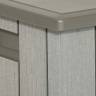 Сундук пластиковый WoodLook, 570 л, серый