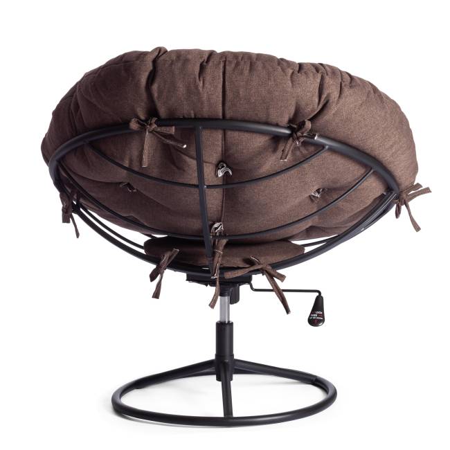 Кресло Клауд Хоум/Cloude Home рогожка/металл, 97х98х90-96см, коричневый, 3м7-147 коричневый рогожка/металл Кресло Клауд Хоум/Cloude Home рогожка/металл, 97х98х90-96см, коричневый, 3м7-147 коричневый рогожка/металл