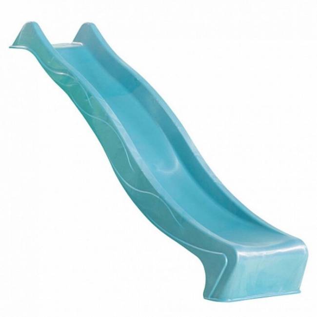 Скат для горки KBT Rex HDPE / 416.012.004.001 (с подключением к воде, синий)