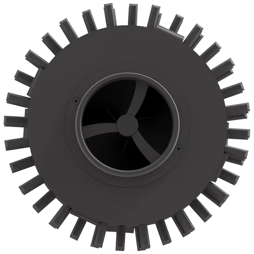 Комплект чугунных теплоаккумулирующих дисков d-150мм (5 шт.)