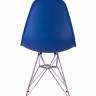 Стул Eames темно-синий, опора металл