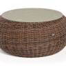 "Барселона" журнальный столик из искусственного ротанга, цвет коричневый "Барселона" журнальный столик из искусственного ротанга, цвет коричневый