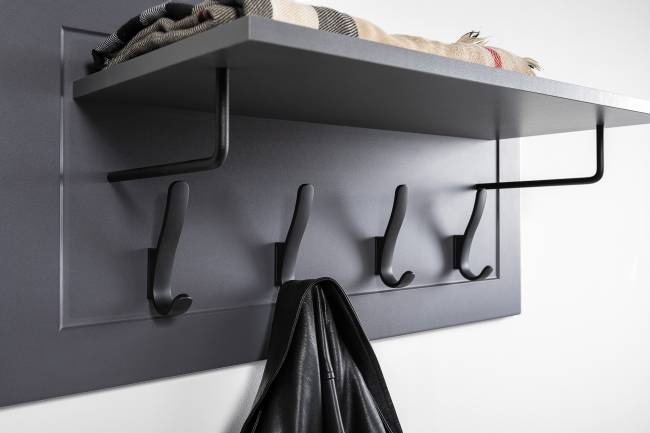 Вешалка Остин 15.12 цвет серый графит