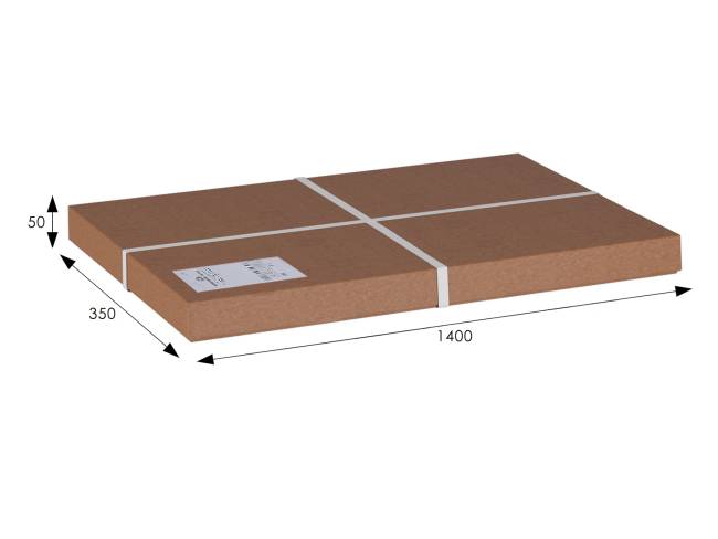 Зеркало напольное BeautyStyle 8 серый графит 138 см х 35 см