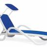 Козырек для шезлонга Nardi бело-синий Козырек для шезлонга Nardi бело-синий