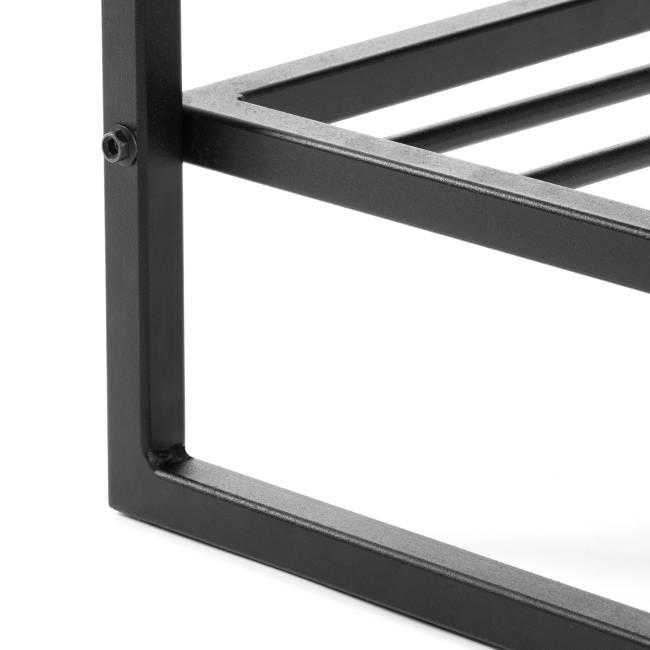 Банкетка-обувница Charli Lux/Чарли Люкс экокожа , Sharp Графит графитовый экокожа