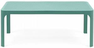 Столик пластиковый журнальный Net Table 100 ментоловый 1000х600х400 мм
