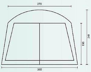 Тент-шатер CAMPACK TENT G-3001