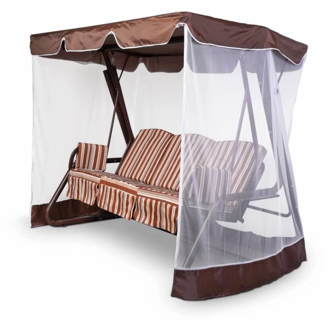 Тент-крыша + москитная сетка Торнадо + 10 238х145х170, шоколад Тент-крыша + москитная сетка Торнадо + 10 238х145х170, шоколад