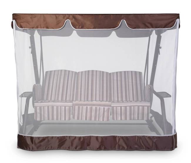 Тент-крыша + москитная сетка Торнадо + 10 238х145х170, шоколад Тент-крыша + москитная сетка Торнадо + 10 238х145х170, шоколад