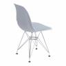 Стул CINDY IRON CHAIR (EAMES) (mod. 002) металл, пластик, 51x46x82,5, серый (Комплект из 4 шт.)