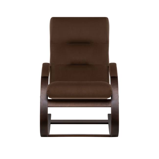 Кресло-качалка Leset Милано Орех текстура V23 молочный шоколад
