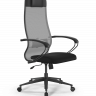 Кресло Sit 10 B1-111K - X2+UMF(X1) /Ub00/Wh00/K1bL(M09.B11.G19.W02), св.серый-черный