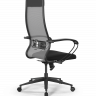 Кресло Sit 10 B1-111K - X2+UMF(X1) /Ub00/Wh00/K1bL(M09.B11.G19.W02), св.серый-черный