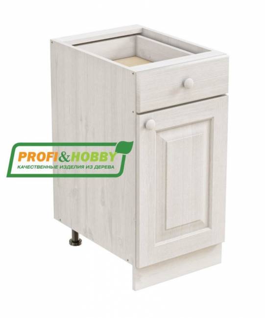 Тумба 1 дверь, 1 ящик 400 х 560 х 720 сосна, без покраски Тумба 1 дверь, 1 ящик 400 х 560 х 720 сосна, без покраски