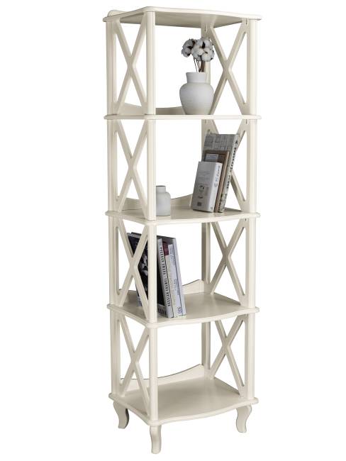 Этажерка-стеллаж Джульетта 4 уровня, дуб шампань Л Этажерка-стеллаж Джульетта 4 уровня, дуб шампань Л