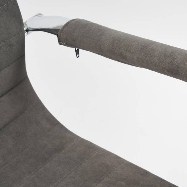 Кресло URBAN флок , серый, 29 серый флок