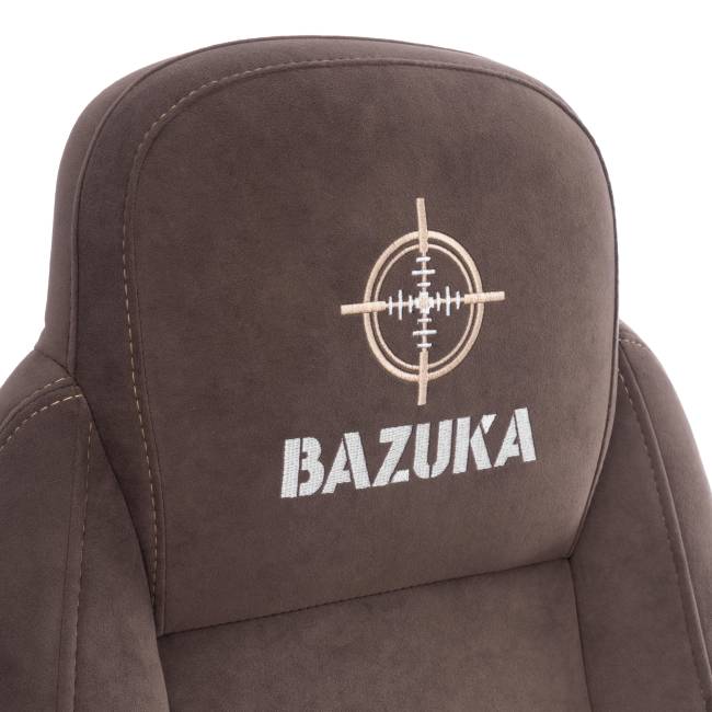 Кресло BAZUKA metalBL велюр, коричневый, 6 коричневый велюр