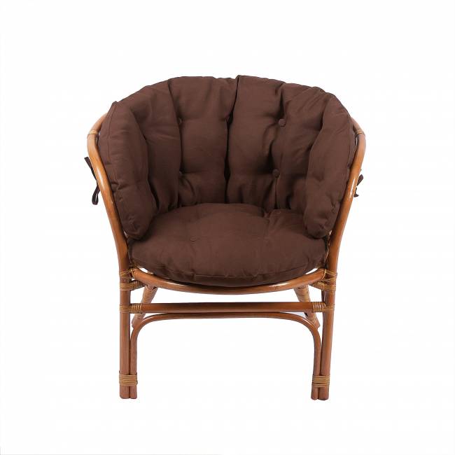 Комплект кофейный из нат. ротанга "Багама" S, коньяк