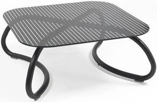 Столик стеклянный кофейный Nardi, Loto Relax Антрацит