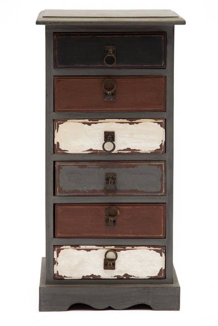 Тумба Secret De Maison TALLEY ( mod. M-6465 )  дерево манго, 33 х 22 х 70, винтаж винтаж дерево манго