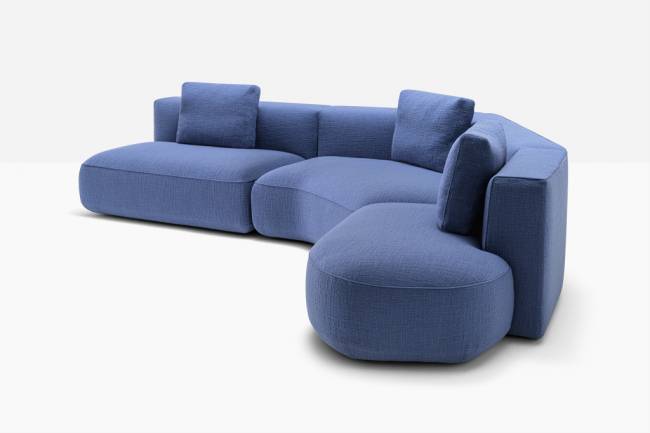 Диван мягкий угловой Jeff 4400х1000х780 мм Диван мягкий угловой Jeff 4400х1000х780 мм