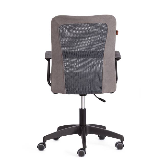 Кресло STAFF флок/ткань, серый, 29/W-12 серый флок/ткань