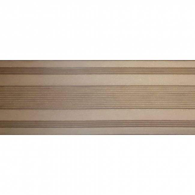 Террасная доска ECODECK (ЭКОДЕК) шовная, 23,5*165*4000 мм, коричневый