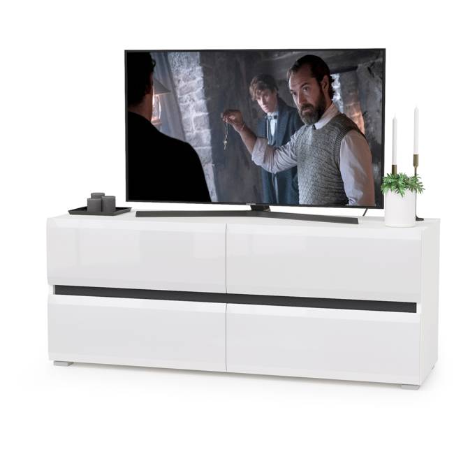 Сидней стенка для гостиной № 38 цвет белый/чёрный/фасады МДФ белый глянец Сидней стенка для гостиной № 38 цвет белый/чёрный/фасады МДФ белый глянец