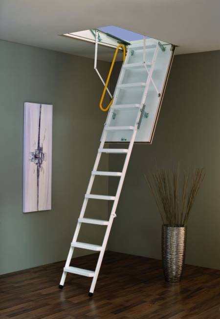 Чердачная складная лестница STEEL
