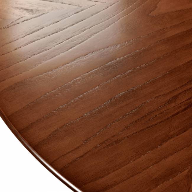 Стол Liverpool 110см, золотистые ножки