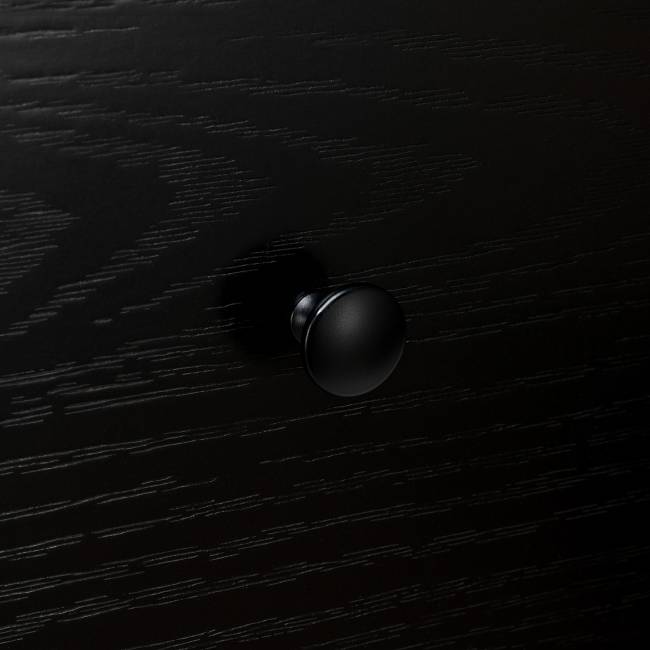 Комод Leset Токе 3 ящ. Чёрный