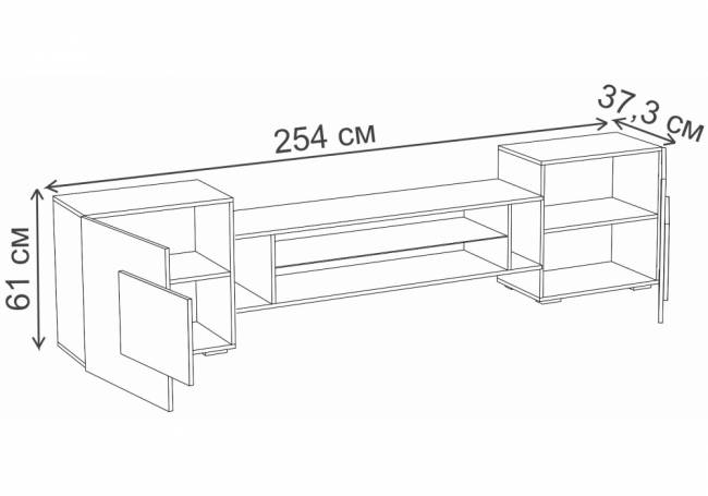 Лисмор белый / сонома