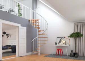 Винтовая лестница Montreal Classic d160 Белый