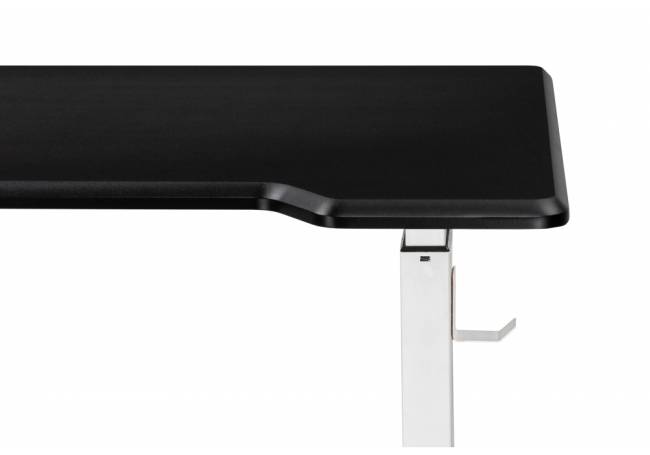 Маркос с механизмом подъема 120х75х75 черная шагрень / белый