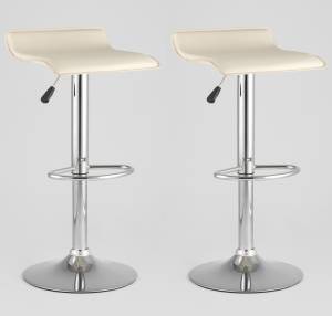 Стул барный Хай-Тек бежевый 2 шт