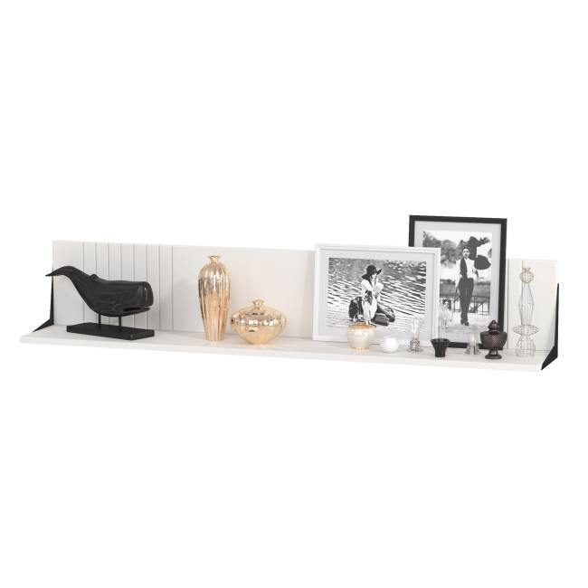 Стенка для гостиной Валенсия № 122 цвет белый шагрень