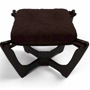 Пуф Альба, ткань шоколад