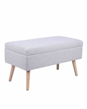 Банкетка Сторми с ящиком бежевый Банкетка Сторми с ящиком бежевый