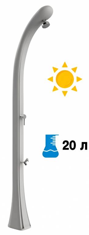 Душ солнечный Happy One F 120 белый 165х225х2100 мм Душ солнечный Happy One F 120 белый 165х225х2100 мм