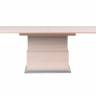 Стол-трансформер Левмар Slide D31/S79 выбеленный дуб/ опоры нерж.сталь