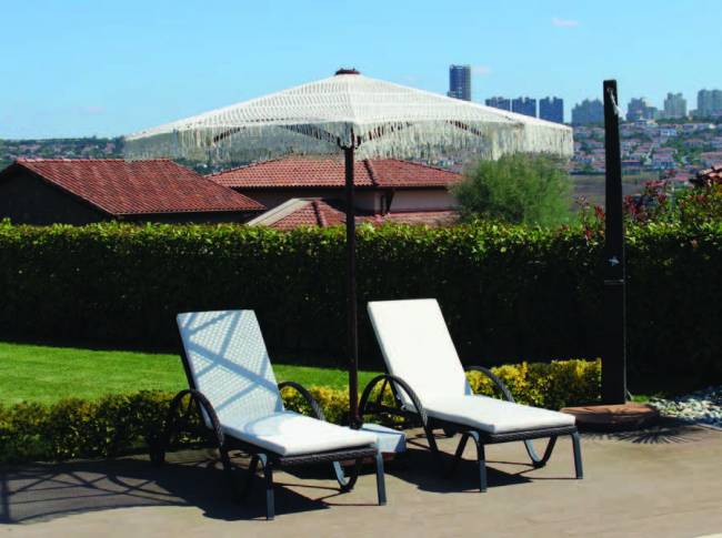 Зонт профессиональный Ø2.5 м Avocado Boho бежевый Ø2500 мм Зонт профессиональный Ø2.5 м Avocado Boho бежевый Ø2500 мм