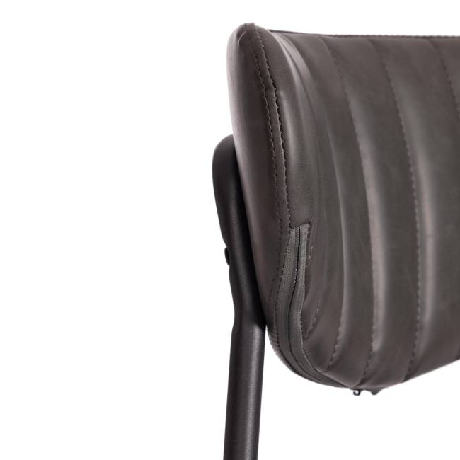 Кресло SLIM иск. кожа, Grey (Cерый) , 54х54х90 см серый иск. кожа