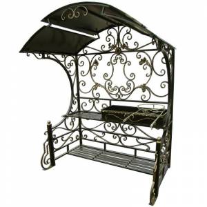 Мангал с художественной ковкой "Москва"