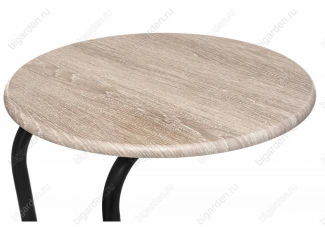 Журнальный столик Андромеда черный матовый / филадельфия грей