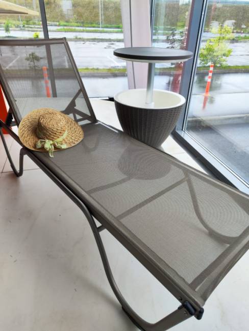 Комплект из 2 шезлонгов Ankara тортора 1920х650х870 мм