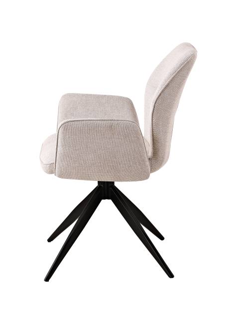 Стул обеденный Helm рогожка бежевый