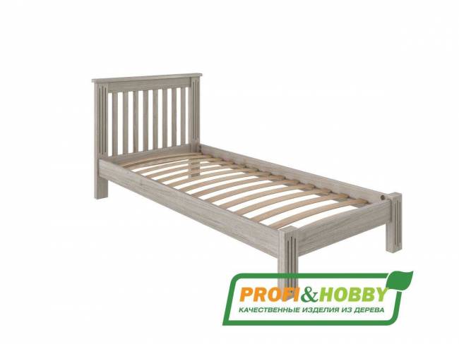 Кровать Rino 900 х 2000 ясень, сонома