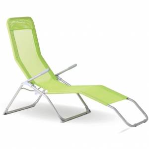 Шезлонг складной CК-112, салатовый Шезлонг складной CК-112, салатовый
